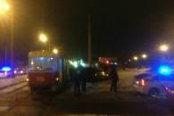 У Харкові трамвай зіткнувся з легковиком: Є постраждалі (ФОТО)