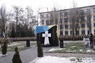У Чорноморському на честь загиблих АТОвців відкрили пам'ятник