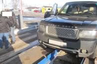На Одещині затримали Range Rover на російських номерах з набоями до пістолету Glock