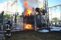 Одеські рятувальники ліквідували велику пожежу на електропідстанції (ФОТО)