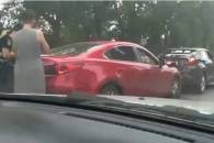 В Ужгороді на Гагаріна зіштовхнулися Mazda і Тoyota (ФОТО)
