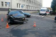 У ДТП в центрі Харкова травмувався пасажир авто