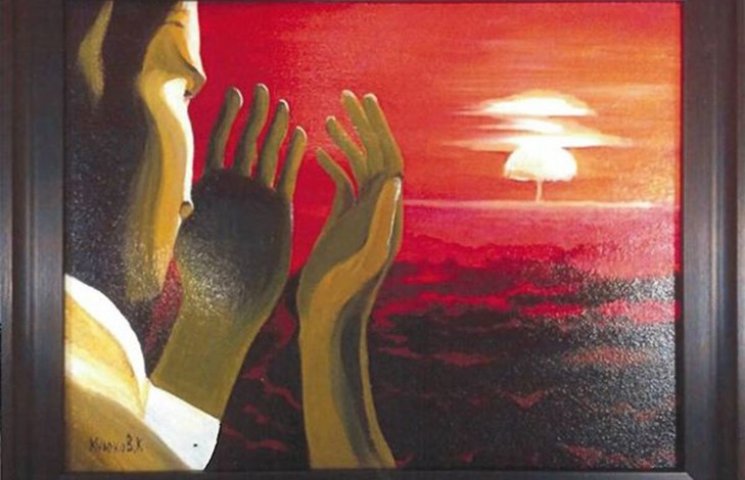 Назарбаєв подарував Обамі картину з ядер…