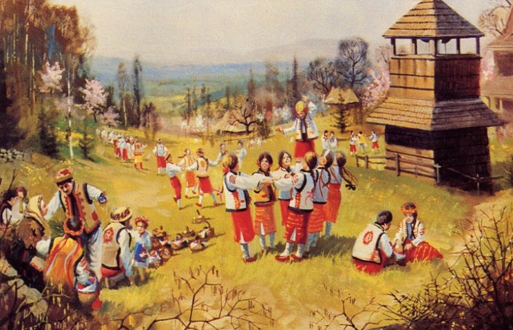 Українські традиції на Благовіщення…