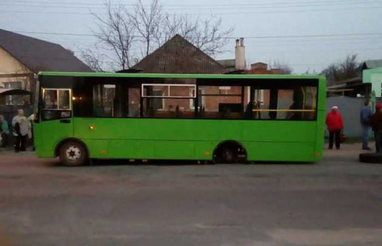 В Сумах у нового автобуса отпали задние…