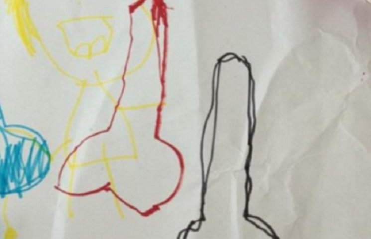 Как дети рисуют и лепят мужские генитали…