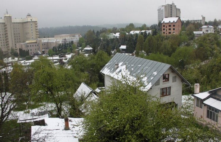 На Львівщині припинився снігопад…
