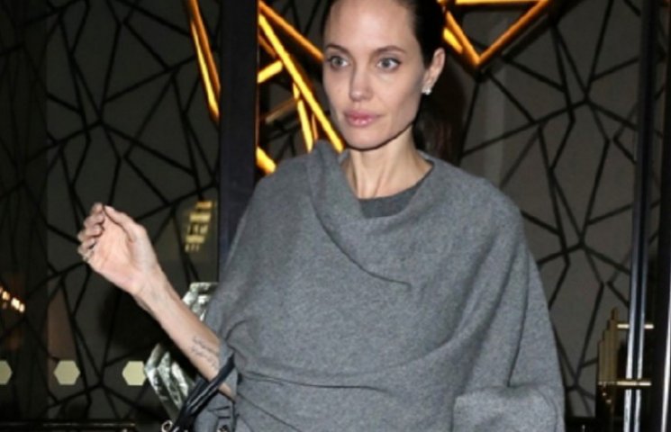Как выглядит истощенная Анджелина Джоли…