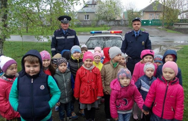 Як поліцейські Полтавщини навчали дошкіл…
