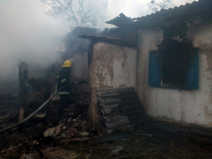 На Полтавщині згорів житловий будинок…