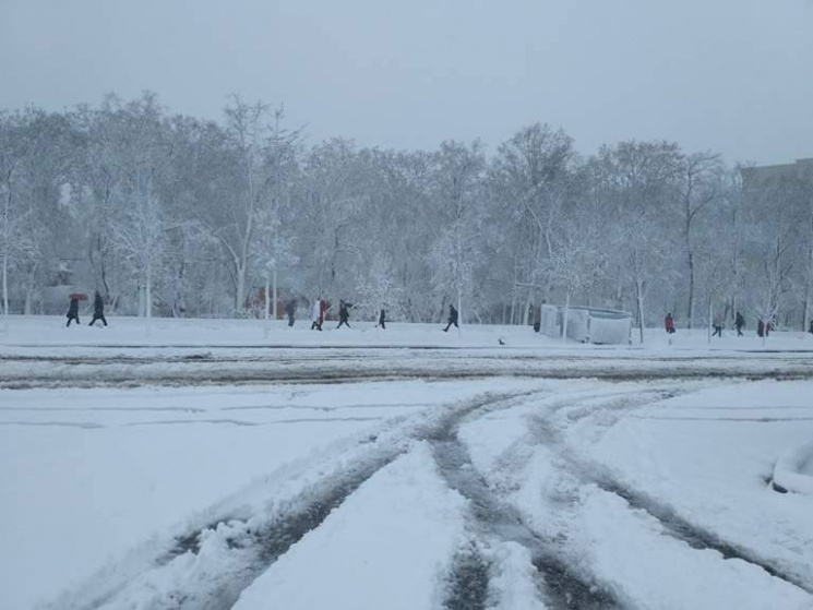 Харьковщину снова накроет снегопад…