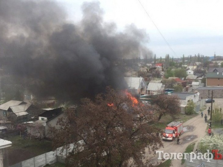 На Полтавщині вщент згорів будинок прива…