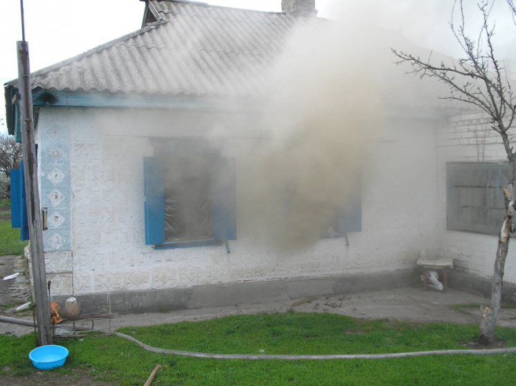 На Полтавщині згорів приватний будинок…
