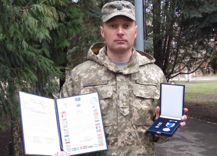 Медаль НАТО отримав сапер з Хмельниччини…