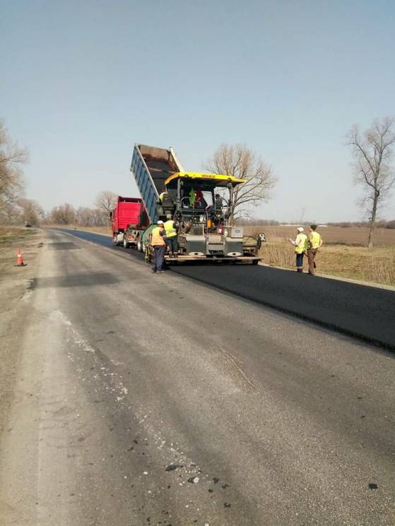 На Полтавщині триває ремонт автодороги "…