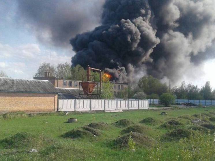 Масштабный пожар в Черкассах: На проспек…
