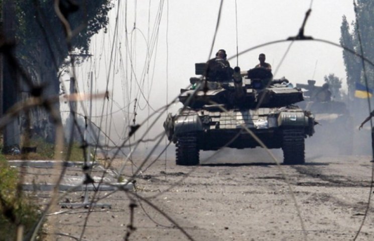 Силы АТО ведут бои в центре Луганска…