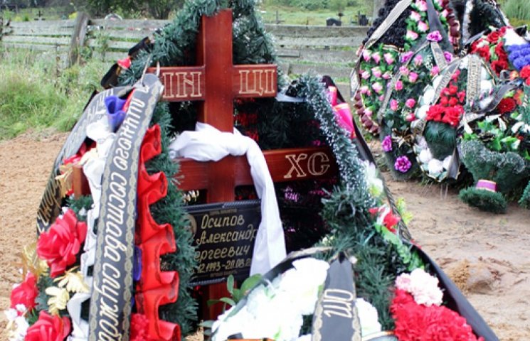 В РФ с могил погибших в Украине десантни…