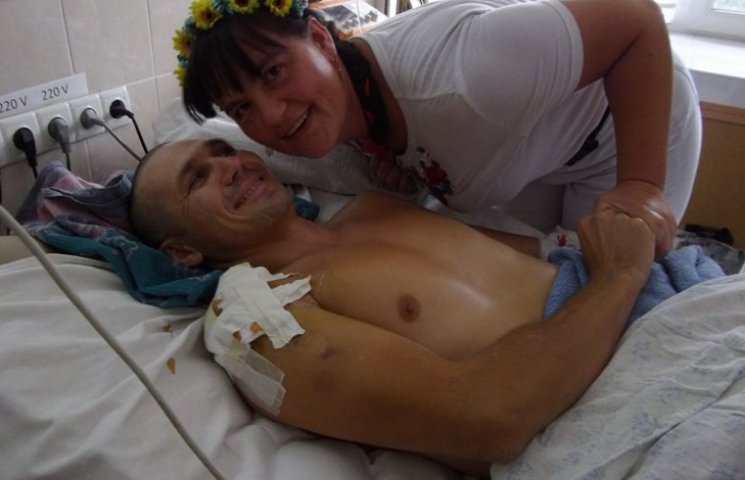 Раненого в АТО мелитопольского воина обв…