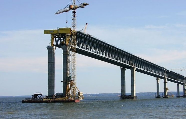 Російські будівельники Керченського мост…