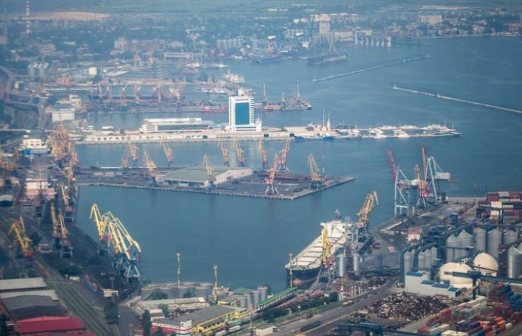 Одесское промышленное побережье сняли с…