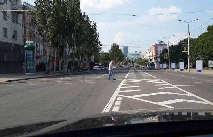 У Донецьку водії маршруток влаштували тр…