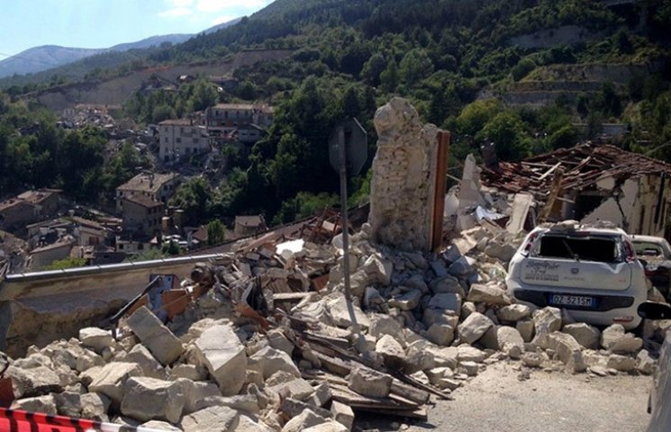 Італію знову сколихнув землетрус…