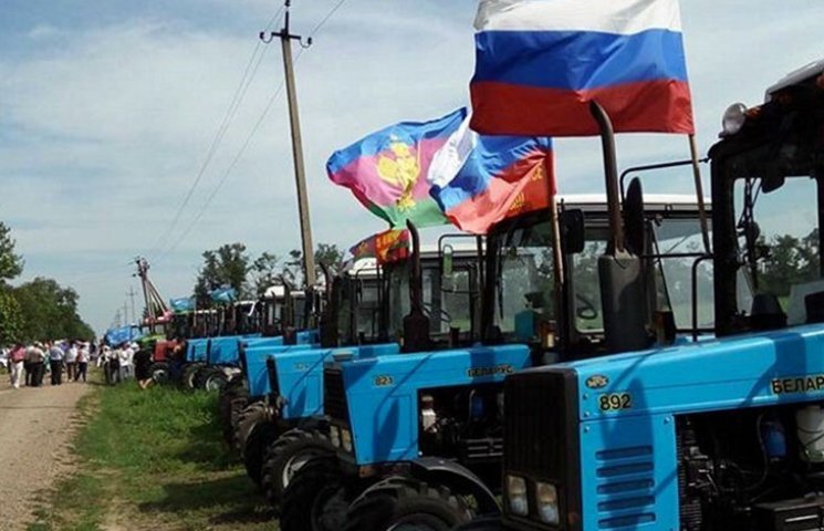 "Тракторный марш" на Москву: Кубанские ф…