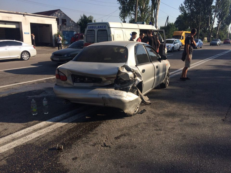 У потрійній аварії на вулиці Українській…