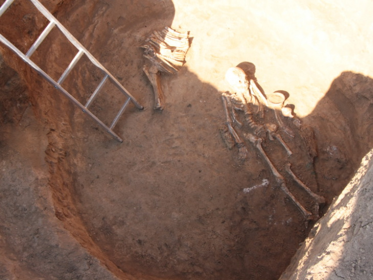На Дніпропетровщині знайшли могилу скіфс…