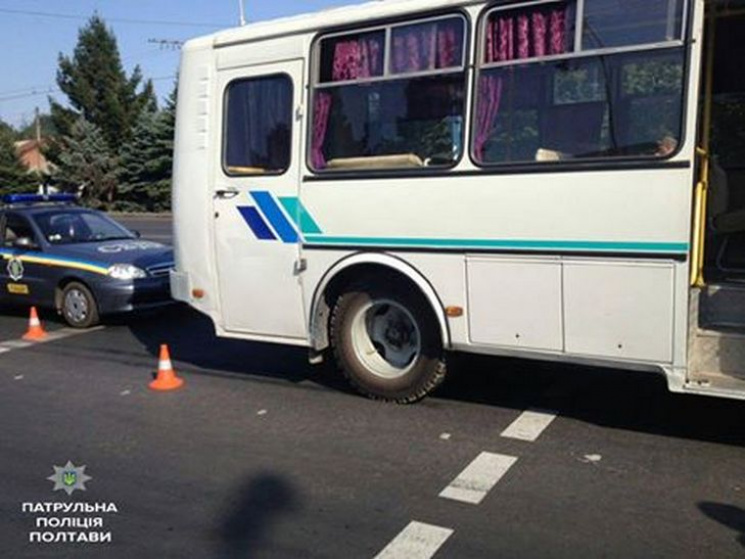 У Полтаві несправний автобус збив неповн…