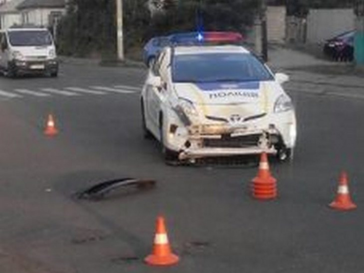 На Полтавщині поліцейська автівка втрапи…