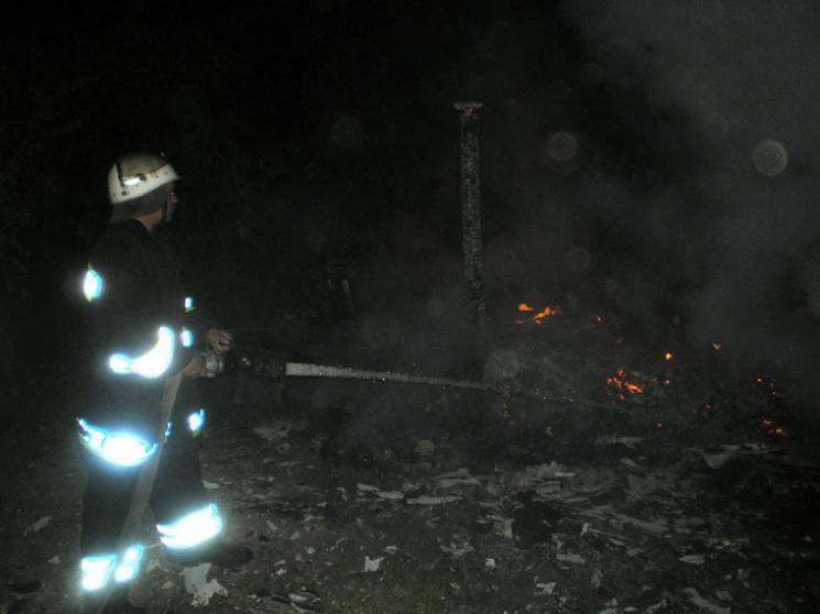 На Полтавщині пожежа знищила господарчий…