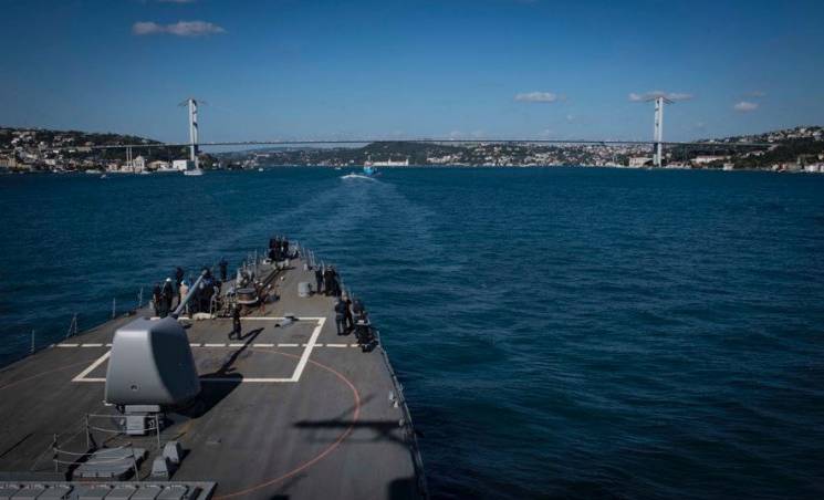 У Чорне море увійшов есмінець США (ФОТО)…