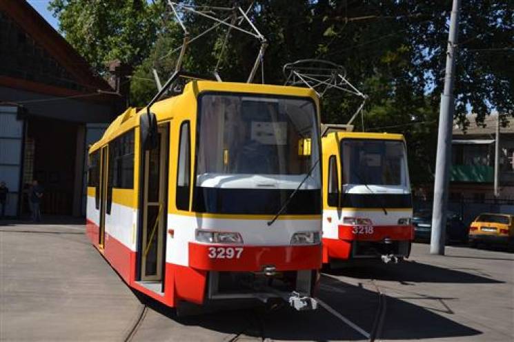 В Одесі зібрали останні трамваї з частко…