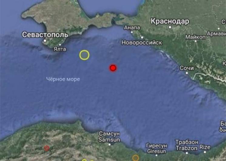 У Чорному морі стався землетрус магнітуд…
