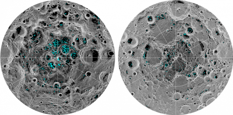 NASA нашло на Луне лед (ФОТО)…