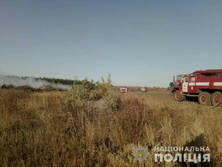 Поджог свалки на Харьковщине: Полиция ра…