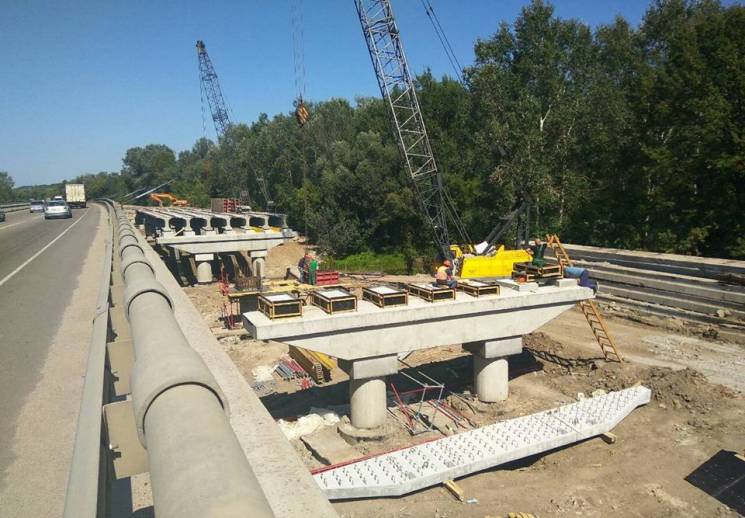 На Полтавщині триває будівництво мосту ч…
