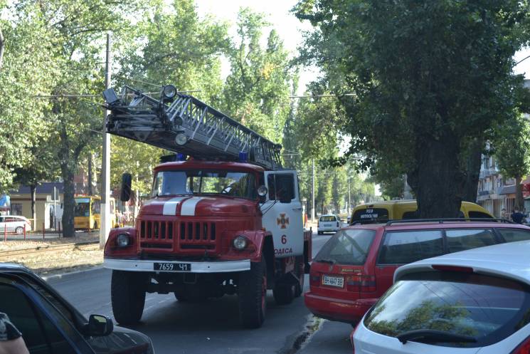 На Люстдорфській дорозі під час пожежі з…