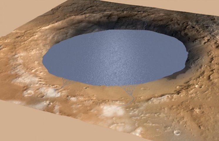 Curiosity нашел на Марсе высохшее озеро…