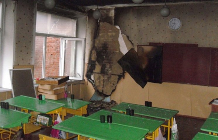 На Полтавщині горіла школа: евакуйовано…