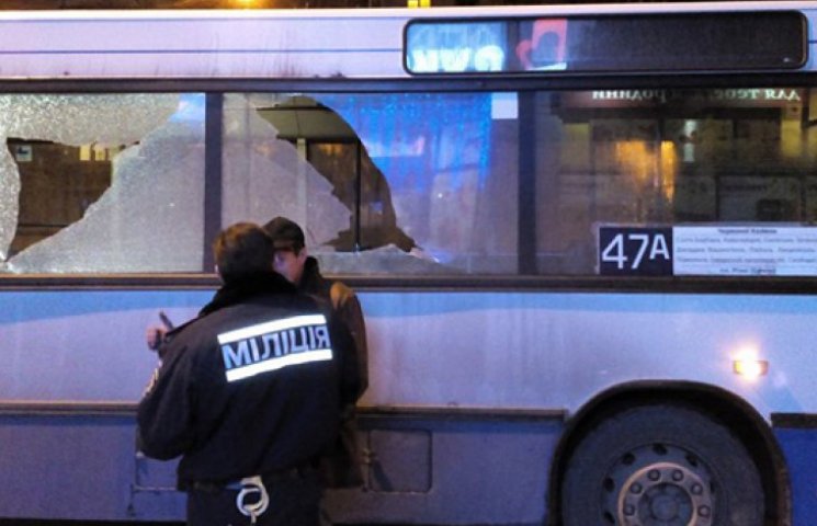 Во Львове обстреляли рейсовый автобус с…