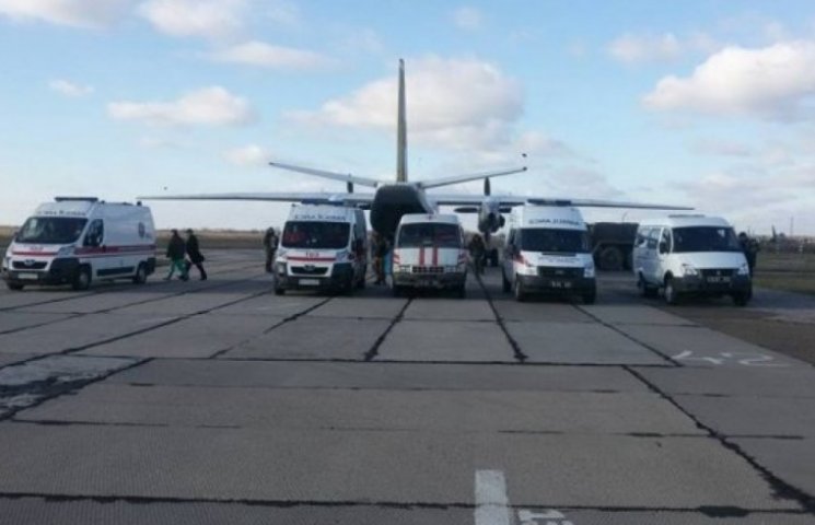 В Одессу прибыли 15 раненых бойца АТО…