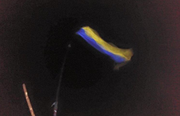 Украинские партизаны водрузили флаг над…