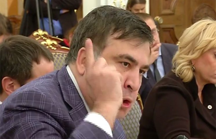 Саакашвили прокомментировал видео ссоры…