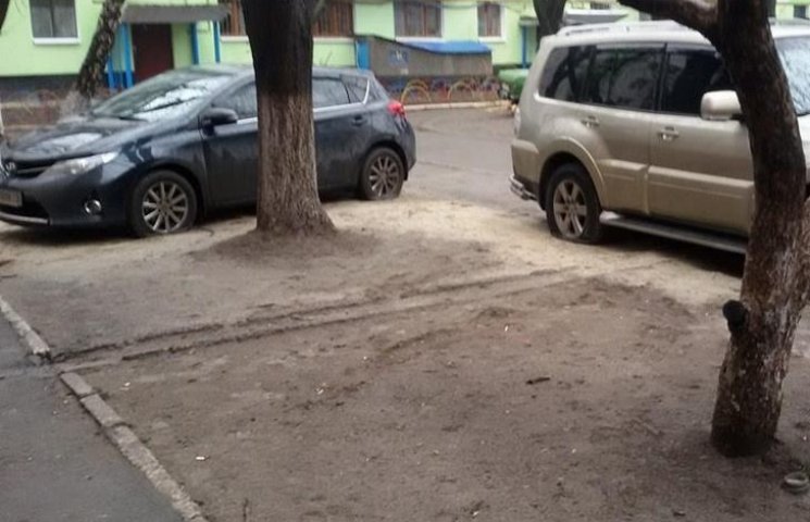 У Полтаві невідомі масово ріжуть автомоб…