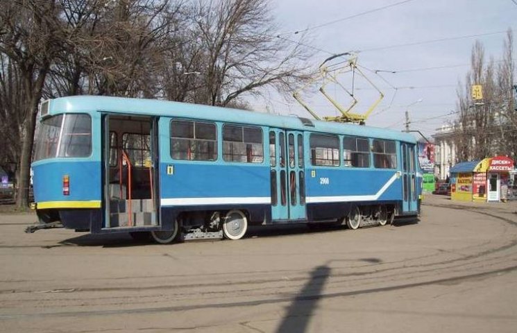В Одесі ДТП заблокувало рух трамвайного…