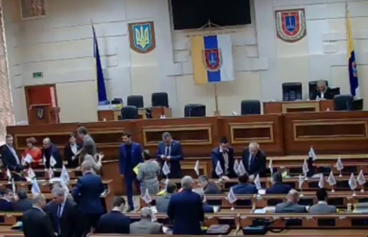 Депупати обласної ради Одещини прийматим…