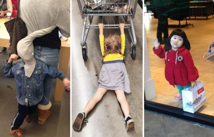 20 фотодоказів того, що шопінг з дітьми…